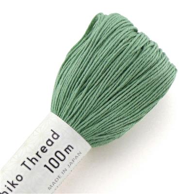 Sashiko Thread Colour 117 Sage 100m From Olympus Thread Mfg Co