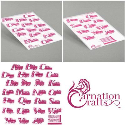 Carnation Crafts Custom Alphabet Collection
