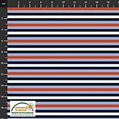 Avalana Jersey Stripey Fabric 0.5m
