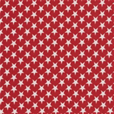 Moda Belle Isle Nantucket Stars Americana Patriotic Geometric on Red Fabric 0.5m