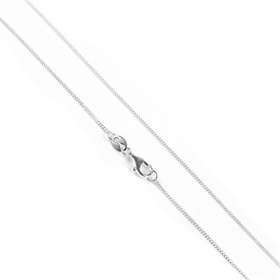 925 Sterling Silver Curb Chain 50cm/20