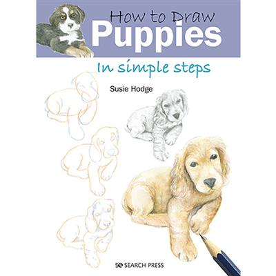 How to Draw Puppies Book by Susie Hodge