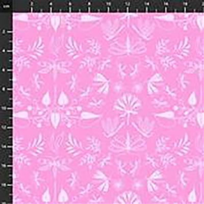 Aerial Wingspan On  Pink Fabric 0.5m
