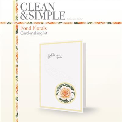 Clean & Simple Fond Florals Cardmaking Kit