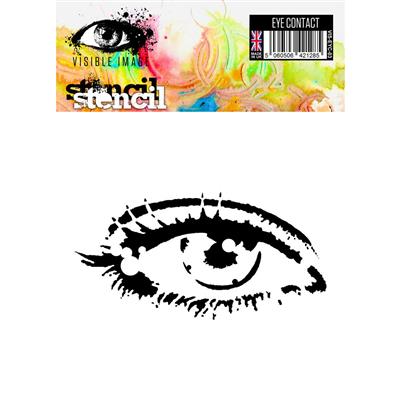 Visible Image Eye Contact Stencil