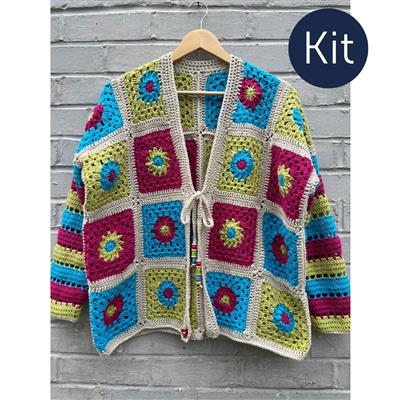 Adventures in Crafting Natural Summer Love Crochet Cardigan Kit