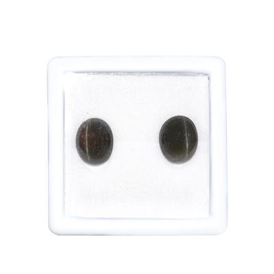 10cts Scapolite Cat's Eye Cabochon Oval Approx 11x9mm Loose Gemstone (Pack of 2)