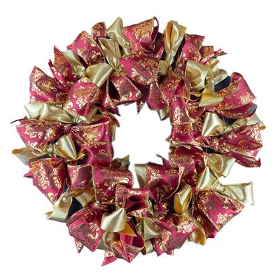 Ribbonly Jingle Bells Ribbon Wreath Kit