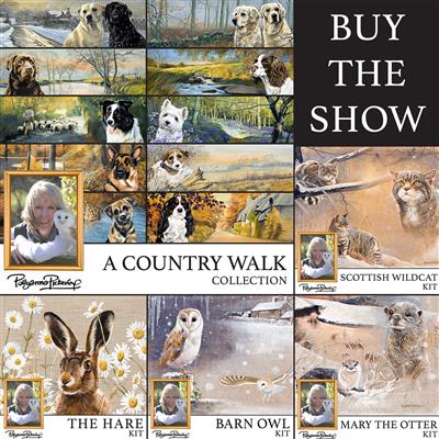 Buy the show offer includes the Pollyanna Pickering's A Country Walk Digital Download with The Hare Kit & 3 kits. Exclusive to Hobbymaker