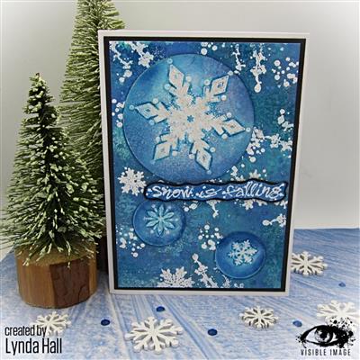 Visible Image Simply Snowflakes Stamp Set