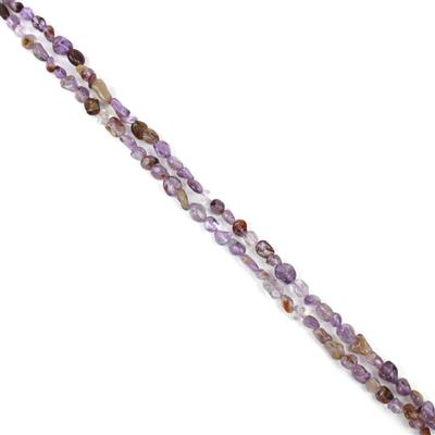 308cts Lodalite Amethyst Nuggets Approx 5x8mm, 60