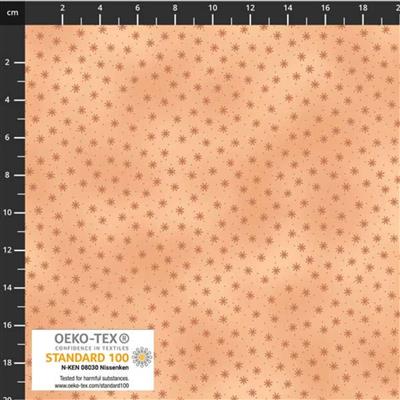 Stof Basic Stars Blush Fabric 0.5m