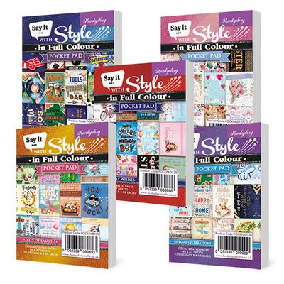 Say it with Style Pocket Pads - In Full Colour Ultimate Collection