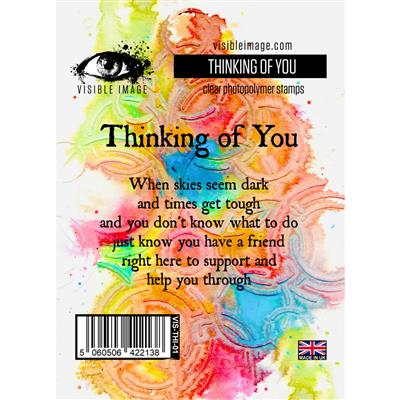 Visible Image Thinking of You Stamp Set