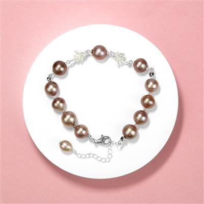 925 Sterling Silver Freshwater Cultured Nucleated Purple Pearl Project With Downloadable Instructions By Suzie Menham