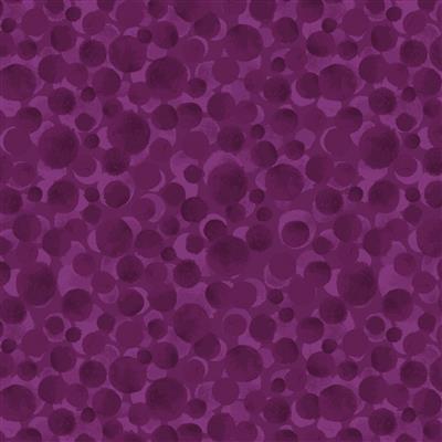 Lewis & Irene Bumbleberries Royal Purple Fabric 0.5m