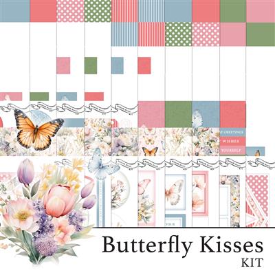 The Crafty Witches Butterfly Kisses Digital Download Kit
