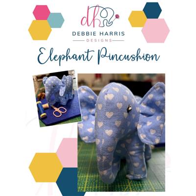 Debbie Harris Designs Elephant Pincushion Instructions