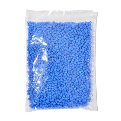 3mm Dark Blue Seed Beads, 100g Bag 