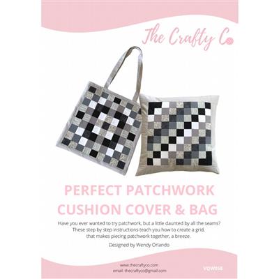 Crafty Co Patchwork Tote Bag & Cushion Duo Instructions