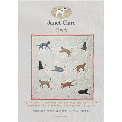 Janet Clare Cat Quilt Pattern