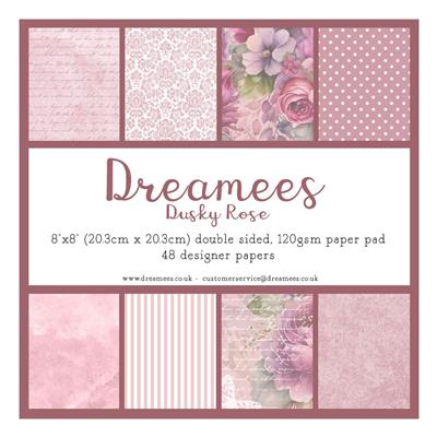 Dreamees - Dusky Rose 8x8 Paper Pad