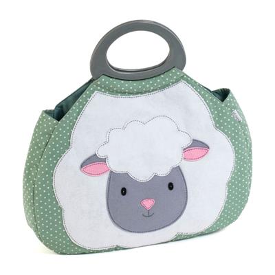 Knitting Bag Novelty Sheep Appliqué Knit Happens