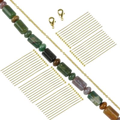 Fancy Jasper Morse Code Bead Project With Instructions By Debbie Kershaw