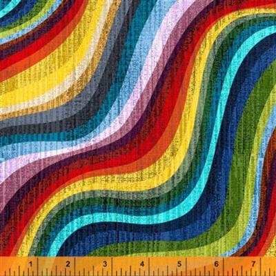 Terraine Wave Universe Extra Wide Backing Fabric 0.5m (274cm) 