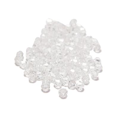 Crystal Glass Bicone Beads, Approx 3mm (100pcs)