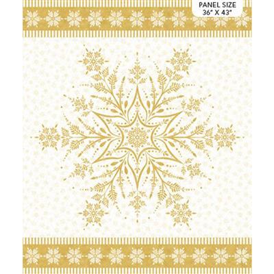 Shimmer Frost Gold Panel 0.9m