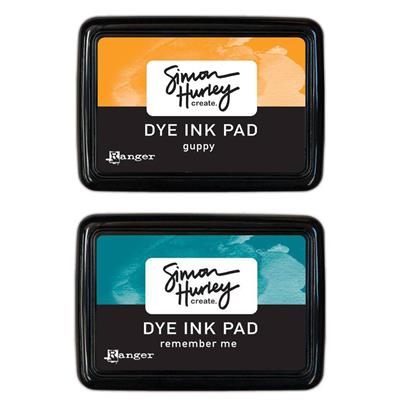 Ranger Simon Hurley create. Dye Ink Pads - Set of 2 - Set B
