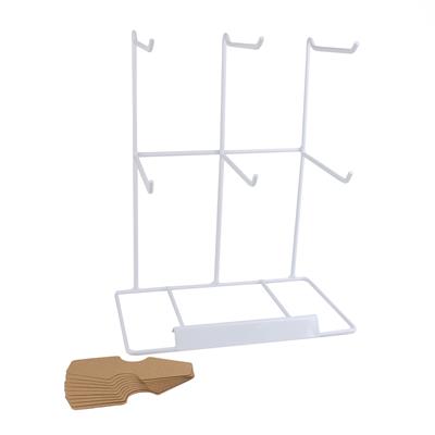 White Earring Rack