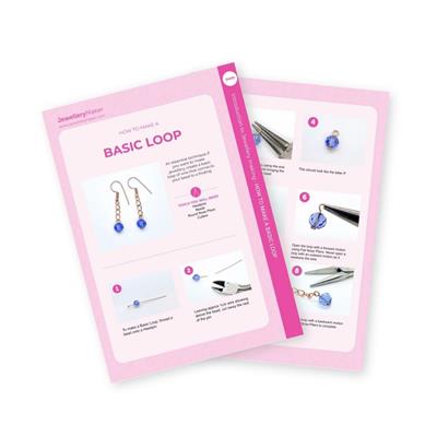 Introduction to Jewellery Making: How to do a Basic Loop Downloadable PDF