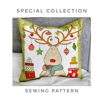 Helen Newton's Reindeer Cushion Instructions