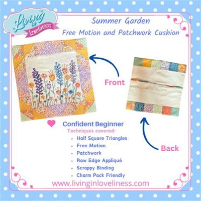 Living in Loveliness Summer Garden Pattern & Templates