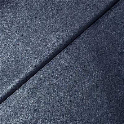 30% Viscose 40% PU Leather 30% Polyester Fabric Cobalt 0.5m