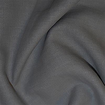 Pewter Enzyme Washed Linen 0.5m