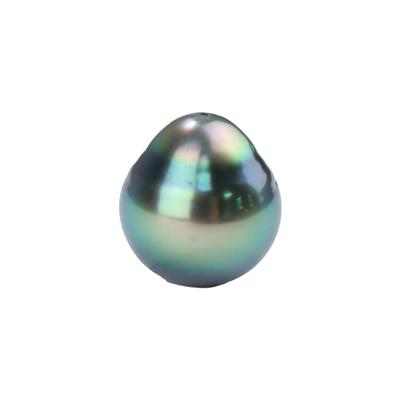 Multicolour Tahitian Semi Baroque Pearl, Fully Drilled, Approx 10mm