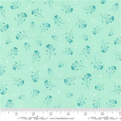 Moda Janet Clare Bluebell Collection Atkins Blenders Sprig Sage Fabric 0.5m