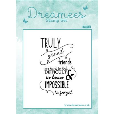 Truly Great Friends Stamp Set