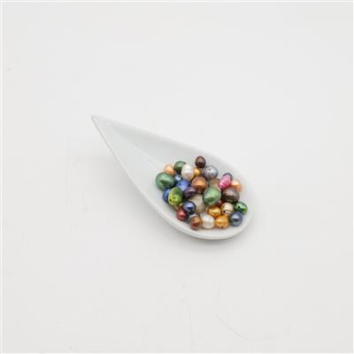 1000cts Mixed Colour & Shape Cultured Pearl Scoop Approx (8mm)