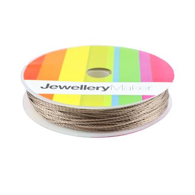 Brown Nylon Cord 0.5mm, 10m