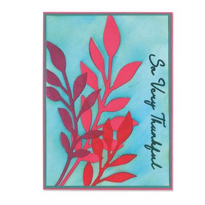 A6 Layered Stencils 4PK Cosmopolitan, Frond by Stacey Park