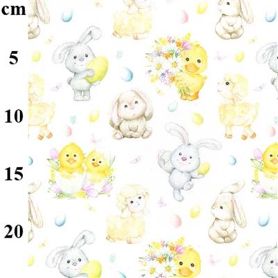 Rose & Hubble Easter Pals Fabric 0.5m