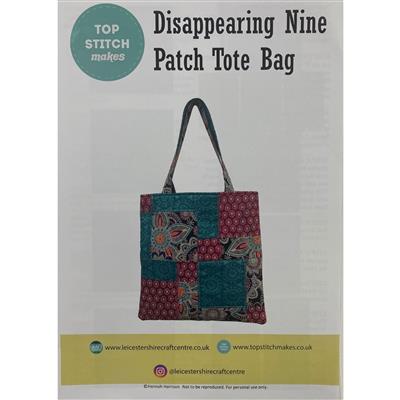Leicestershire Craft Centre Disappearing Nine Patch Tote Instructions