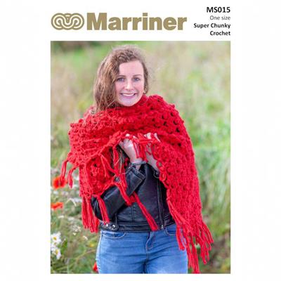 Marriner Crochet Shawl  Pattern