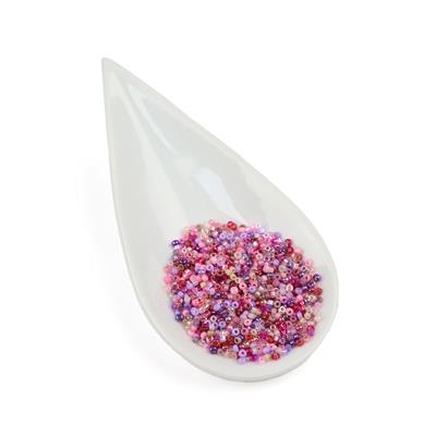 Perfect Pink & Purples 11/0 Bead Soup (100g each)