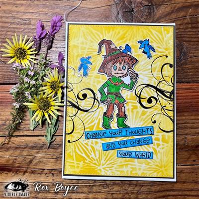 Visible Image Oz Scarecrow Stamp Set
