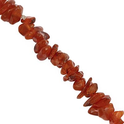 270cts Carnelian Nuggets Approx 4x2 to 10x4mm, 80cm Strand
